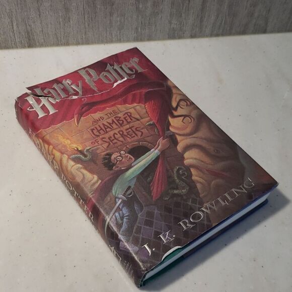 💚3/$20 Vtg Book "Harry Potter and the Chamber of Secrets" -J. K. Rowling - Picture 3 of 13